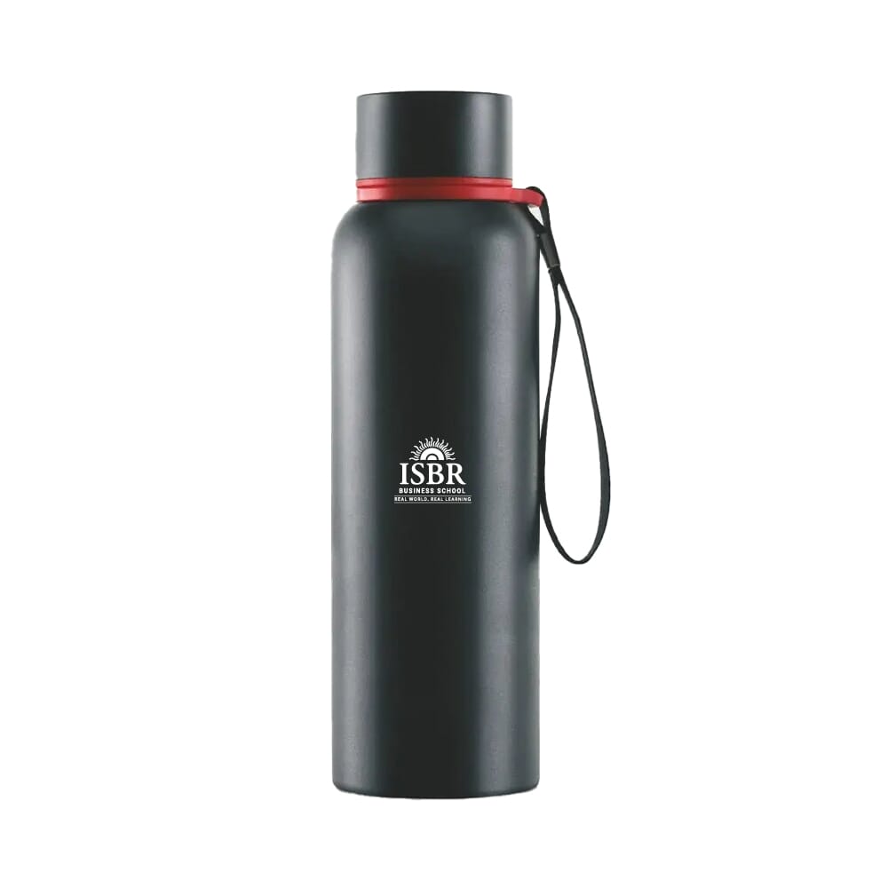 Borosil Hydra Trek Bottle- Black- 700ml